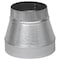 Imperial Mfg Imperial 7 in. D X 5 in. D Galvanized Steel Furnace Pipe Reducer GV1750 - alternate 1